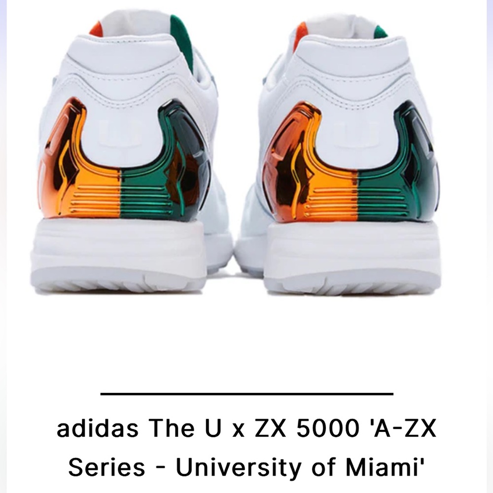 Unique adidas The U x ZX 5000 'A-ZX Series - University of Miami'